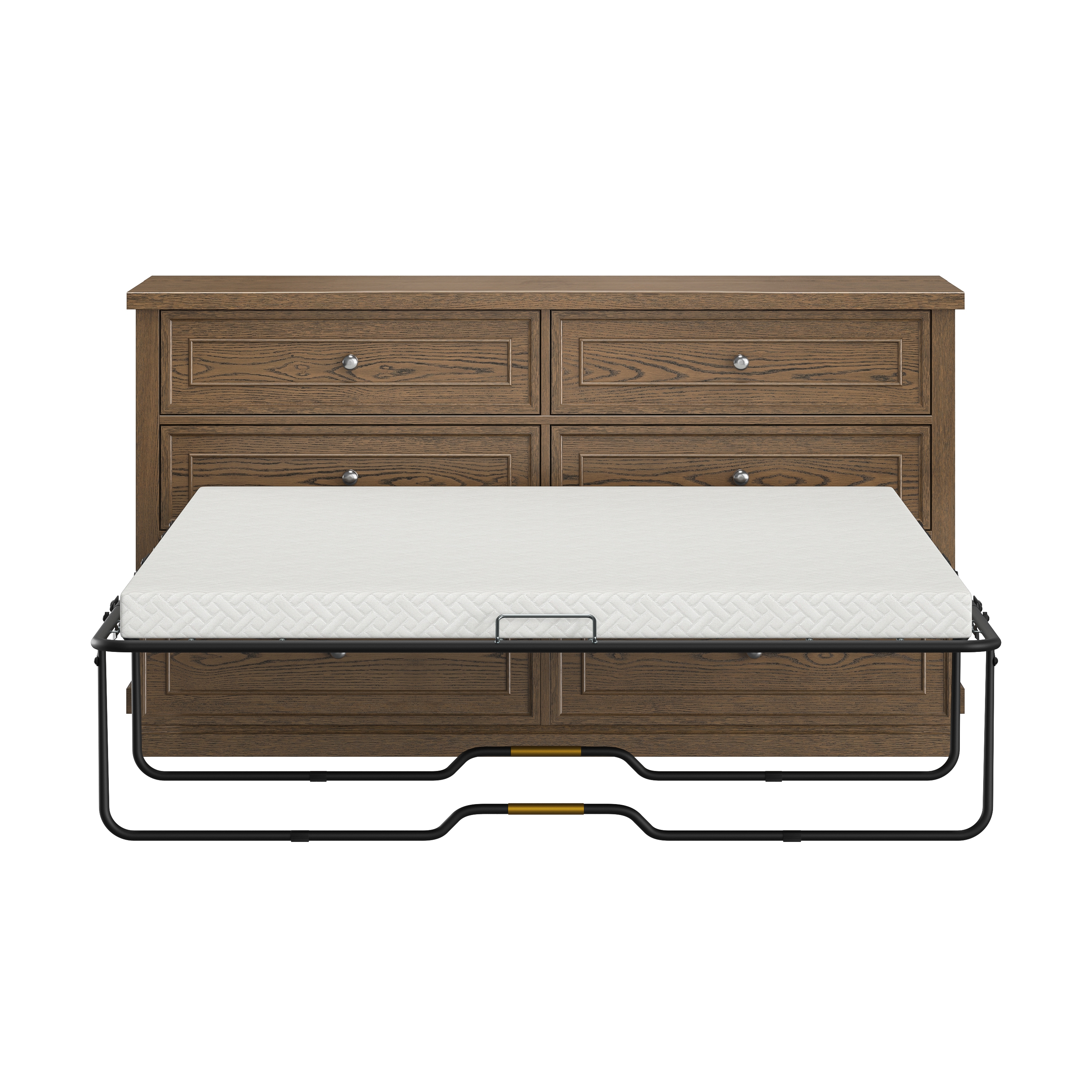 HH2 Home Soren 4-Drawer Dresser with Pull-Out Queen Matt.