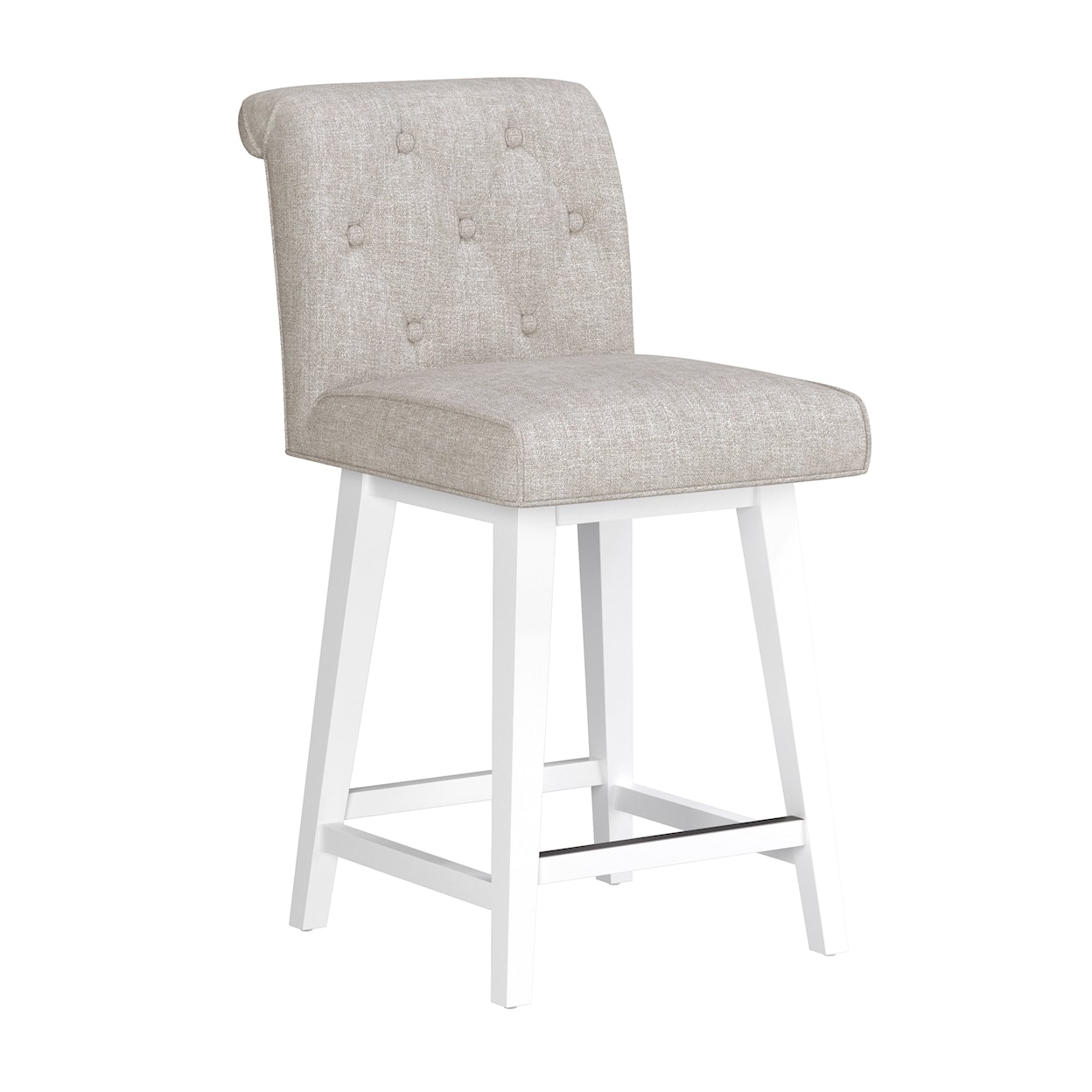 Hillsdale Uniquely Yours Tufted Adjustable Swivel Stool