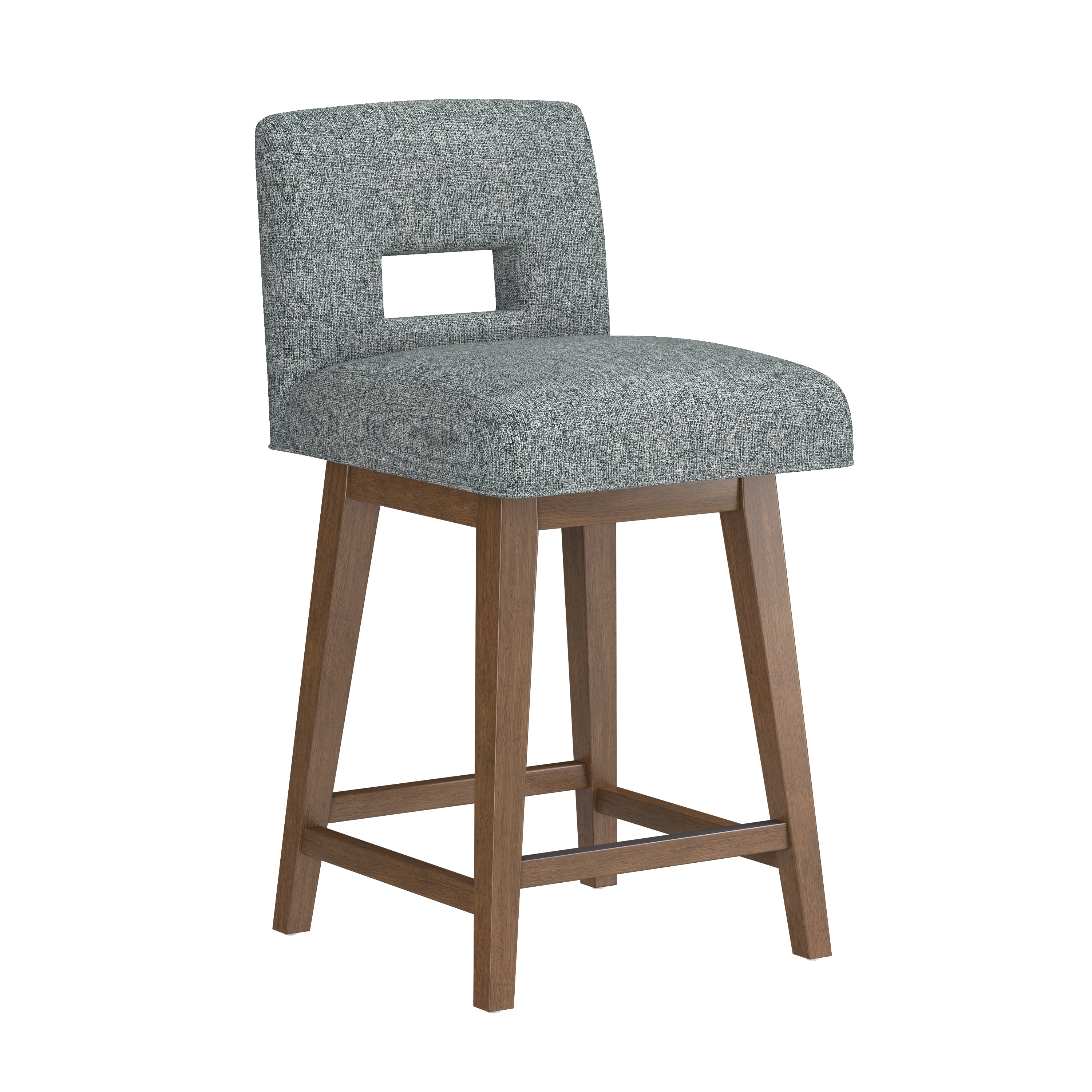 Key Back Adjustable Swivel Stool