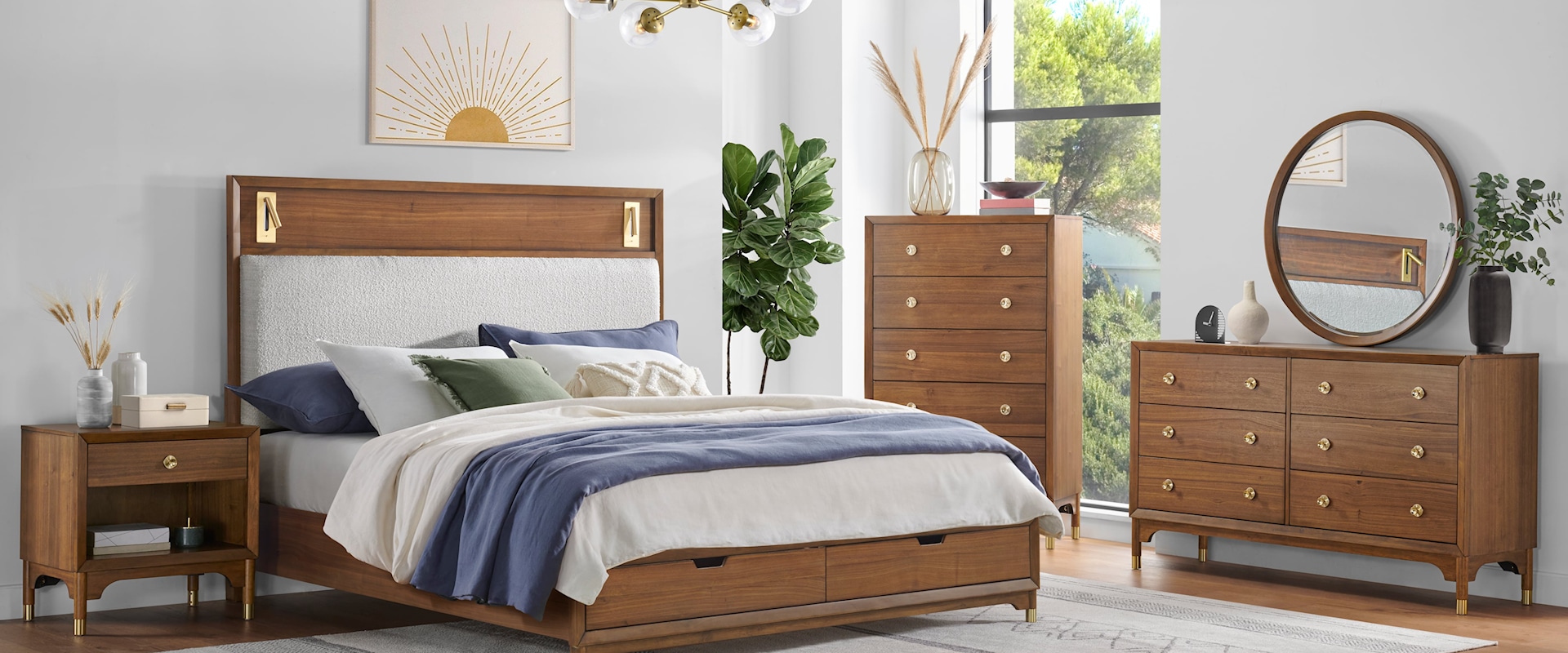 Mid-Century Modern Bedroom Set