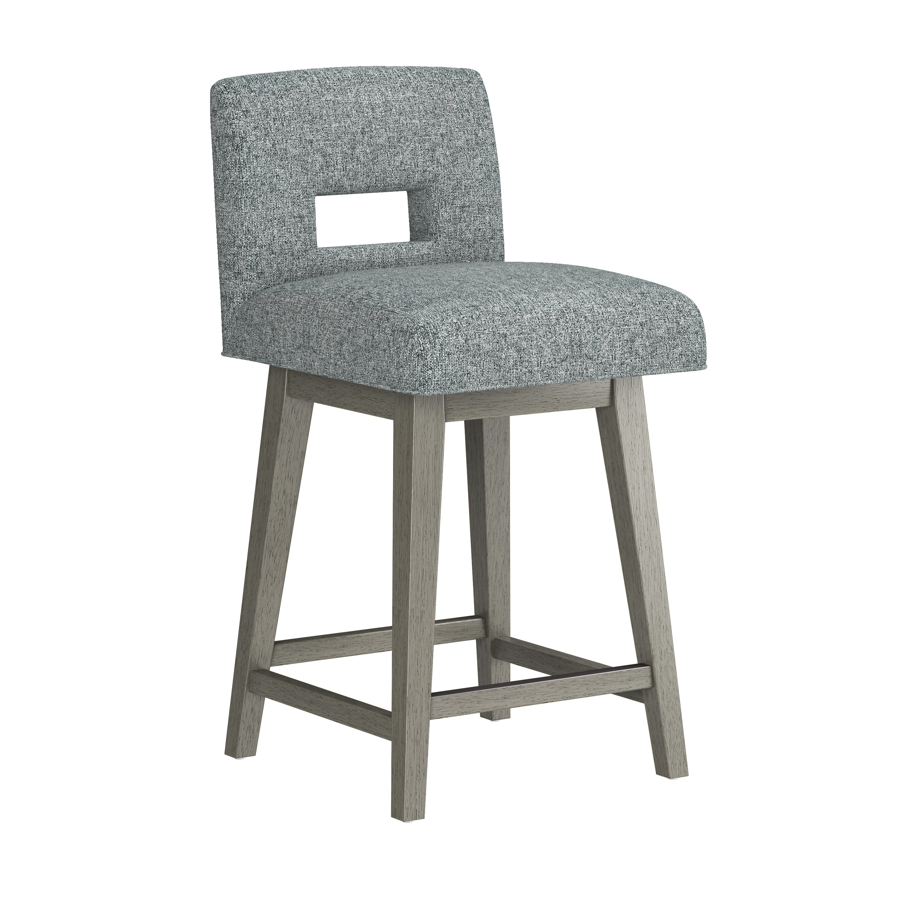 Key Back Adjustable Swivel Stool