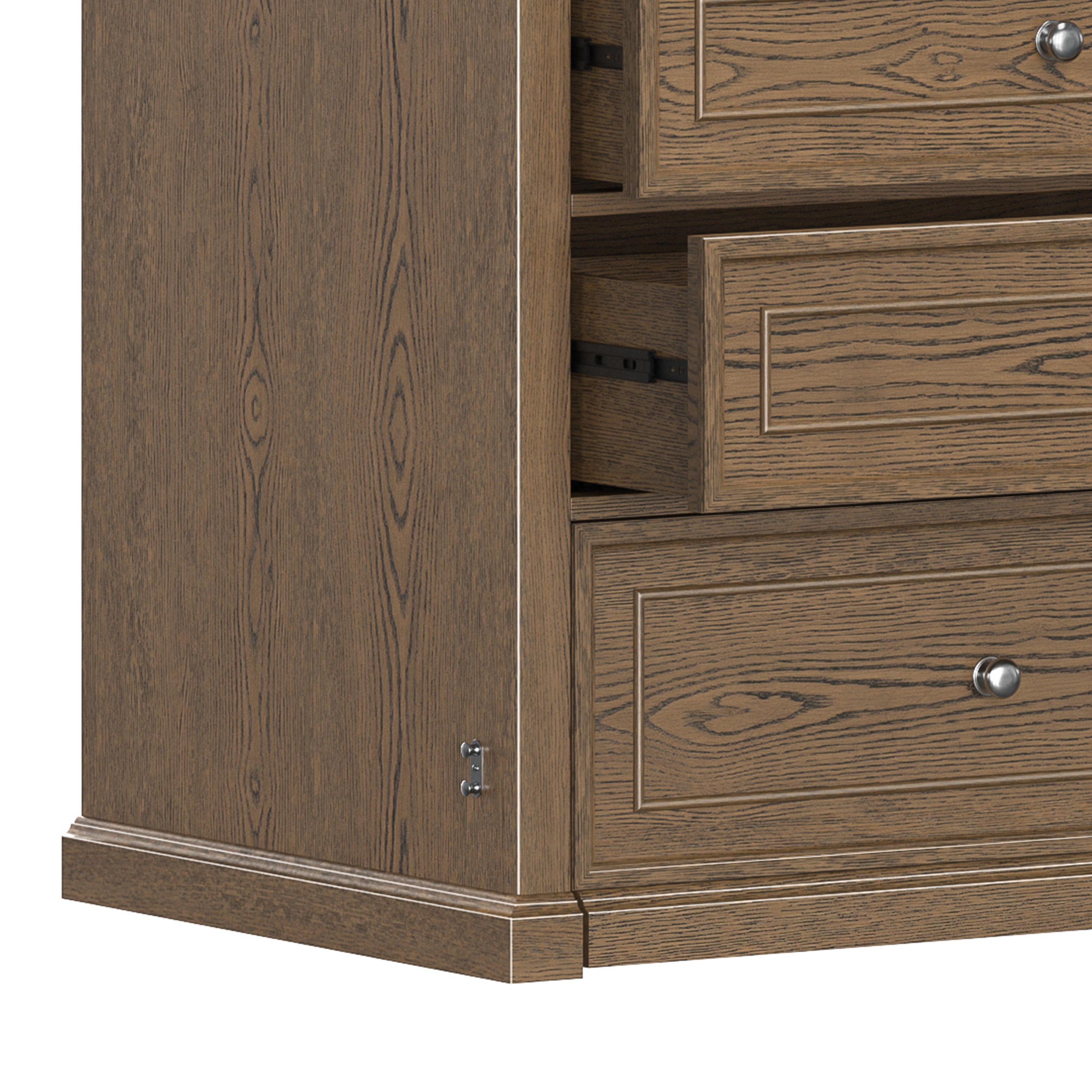 HH2 Home Soren 4-Drawer Dresser with Pull-Out Queen Matt.