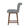 Hillsdale Uniquely Yours Tufted Adjustable Swivel Stool