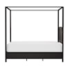 Hillsdale Melanie Queen Size Canopy Bed with Low Footboard