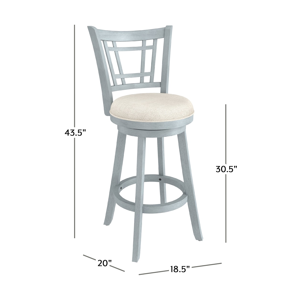 Hillsdale Fairfox Barstool