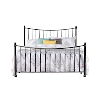 Sloan Metal Queen Bed with Frame
