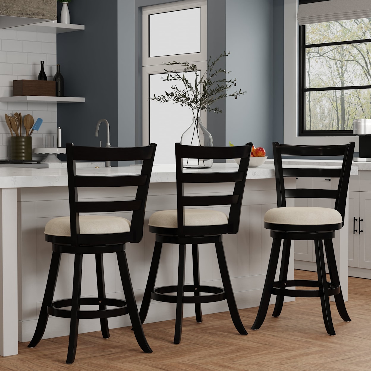 Hillsdale Laymon Counter and Bar Stools