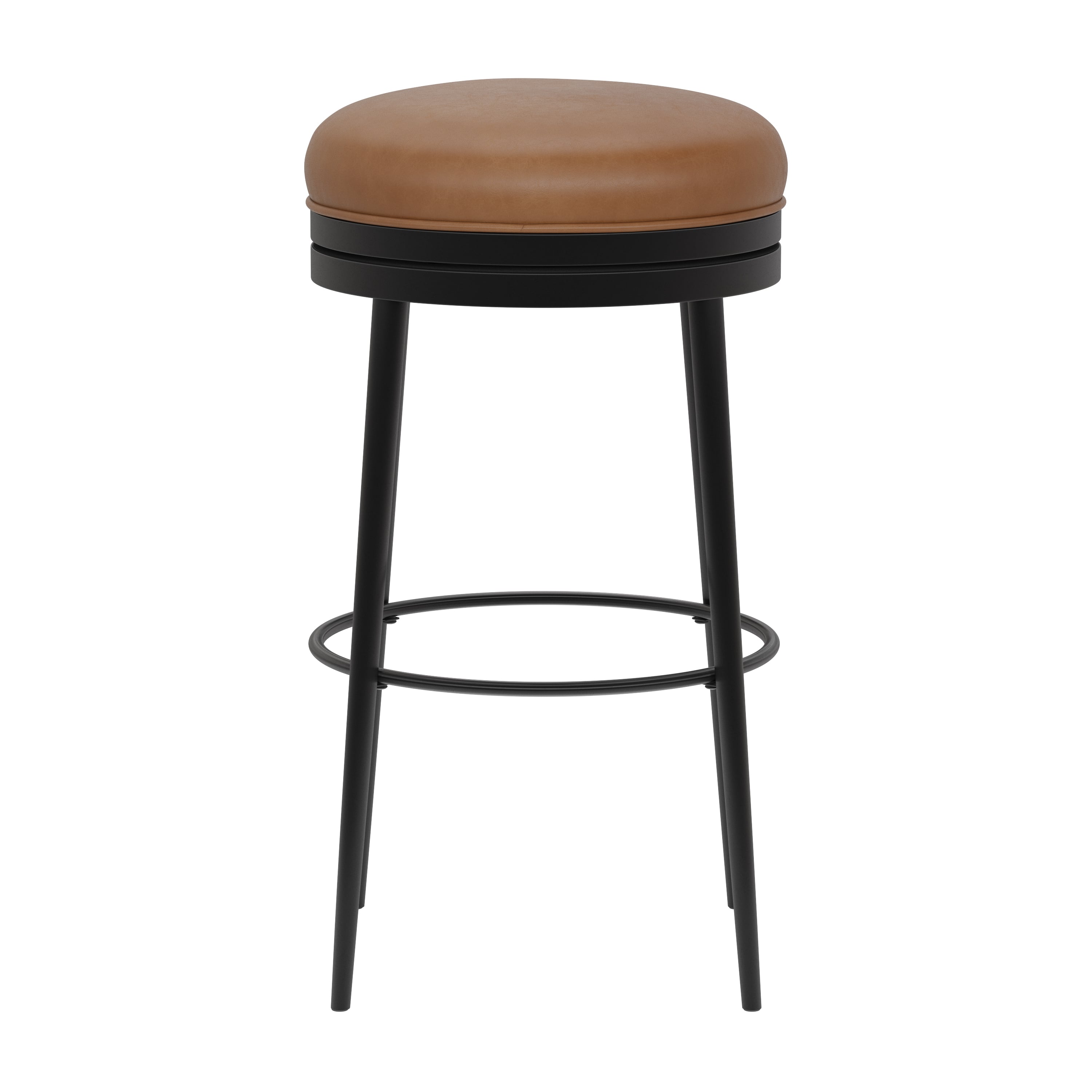 Hillsdale Aubrie 5517-826 Contemporary Swivel Backless Counter Stool ...