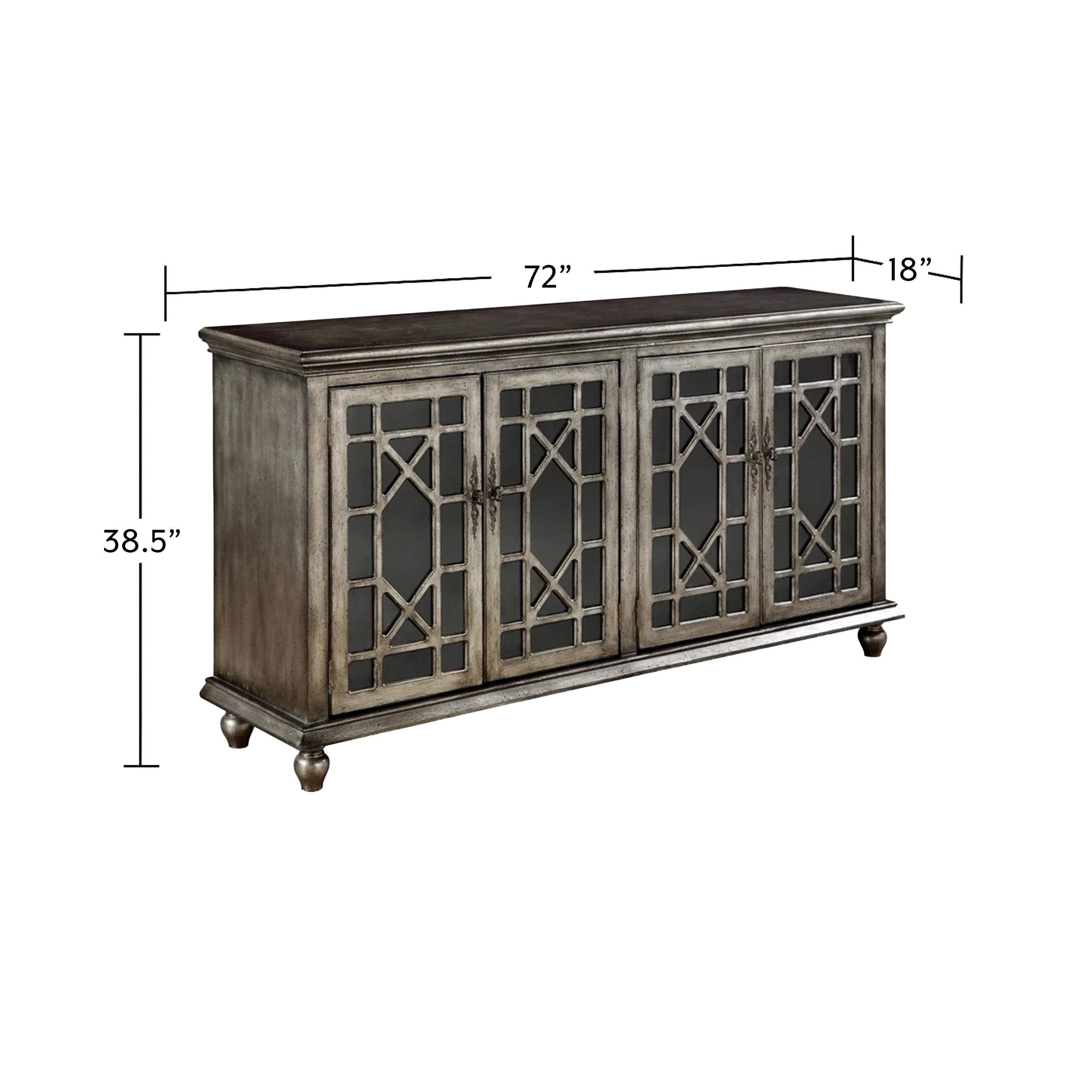 4-Door Credenza