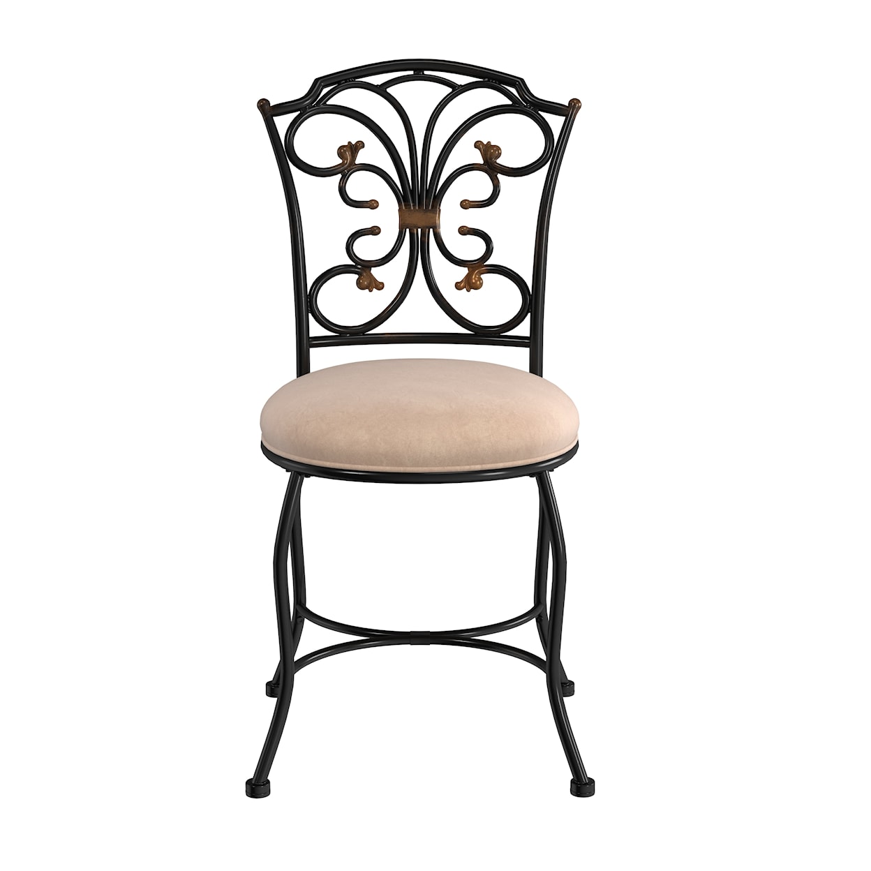 Hillsdale Sparta Vanity Stool