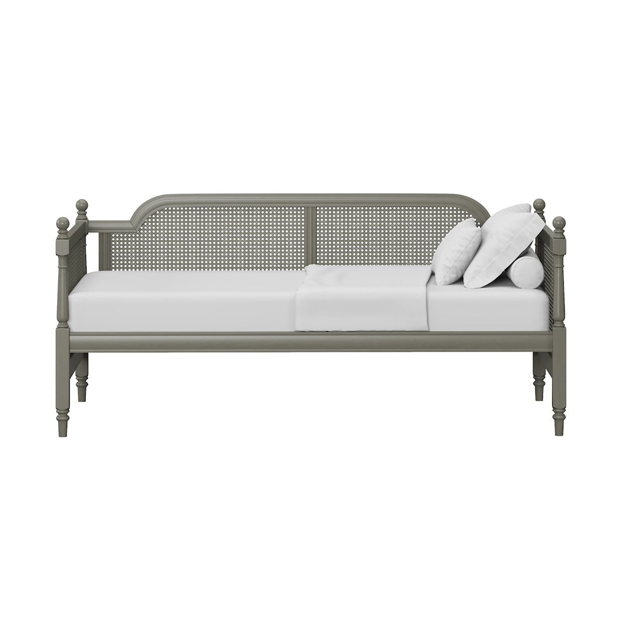 Hillsdale Melanie Wood and Cane Twin Daybed