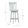 Hillsdale Larson Counter and Bar Stools