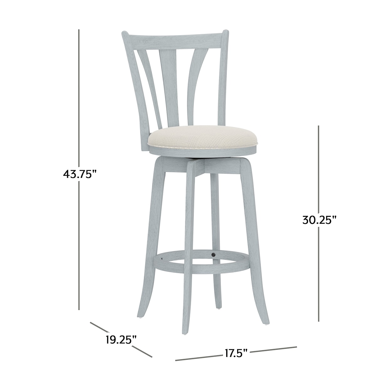 Hillsdale Larson Counter and Bar Stools