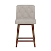 Hillsdale Uniquely Yours Tufted Adjustable Swivel Stool