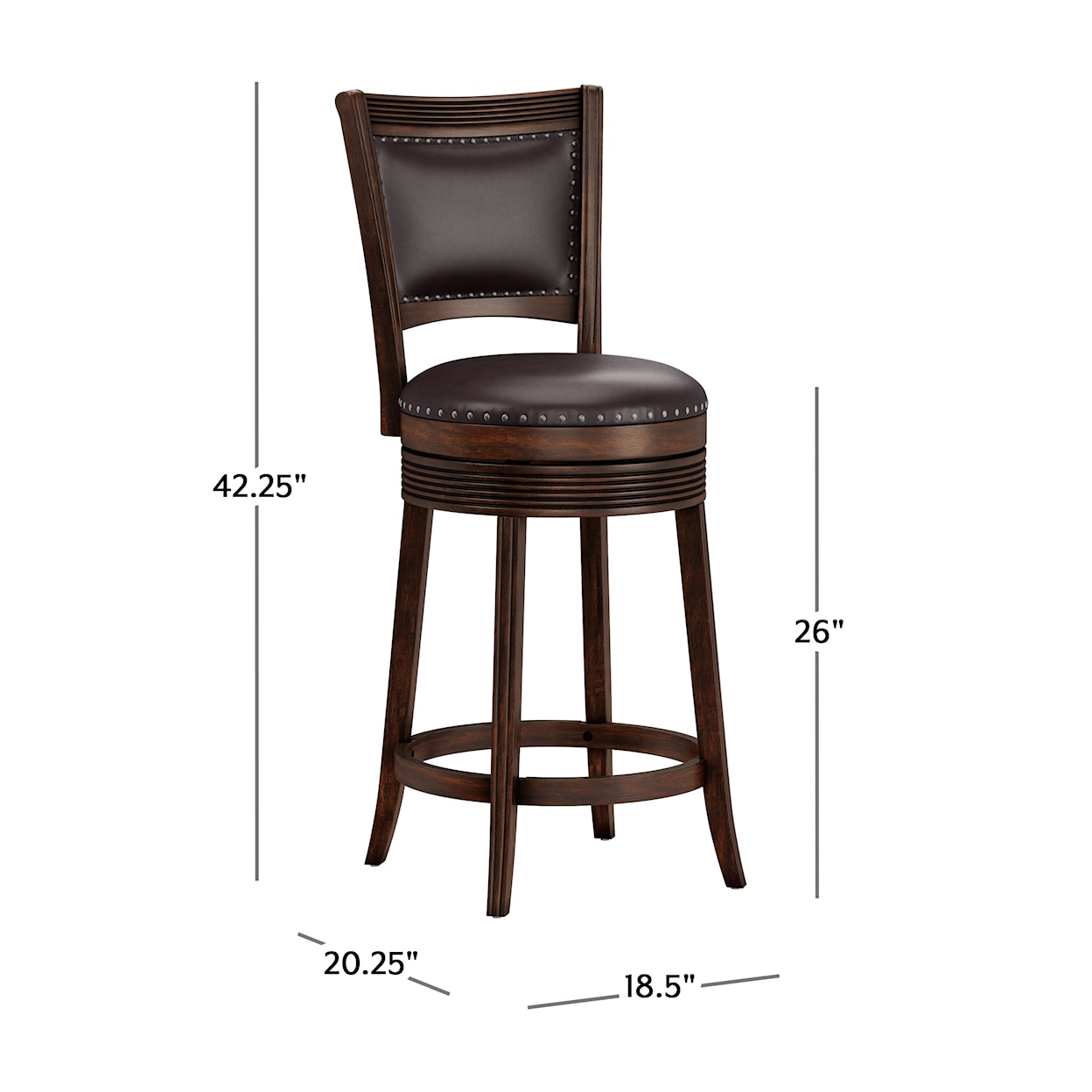 Hillsdale Lockefield Counter Stool