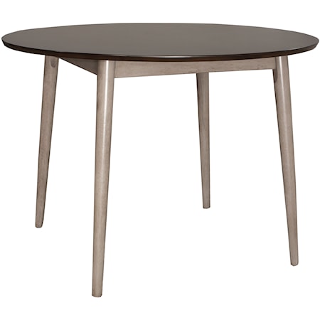 Modern Round Wood Dining Table