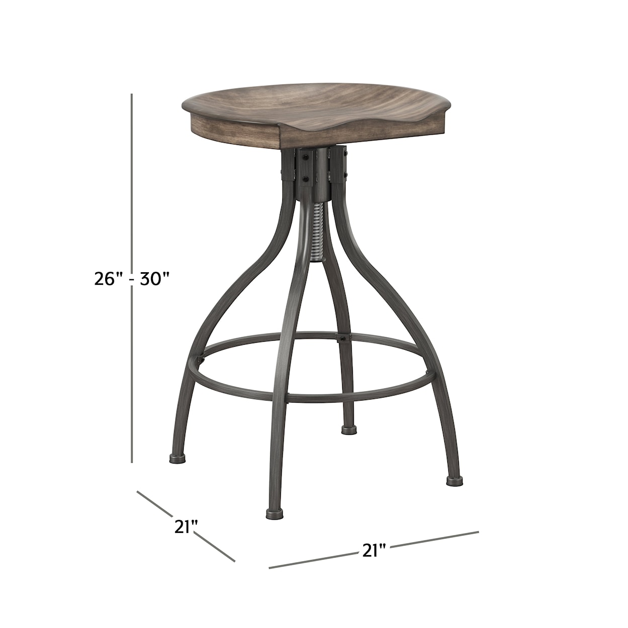 Hillsdale Worland Counter and Bar Stools