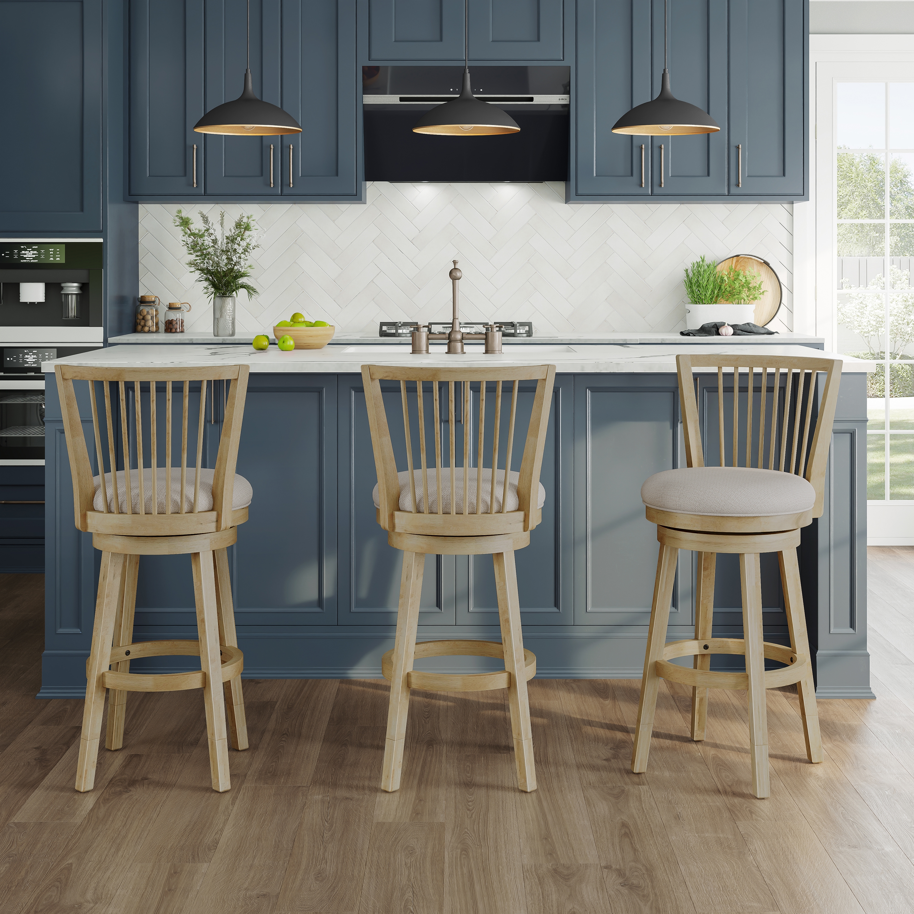 HH2 Home Garlington Adjustable Height Stool