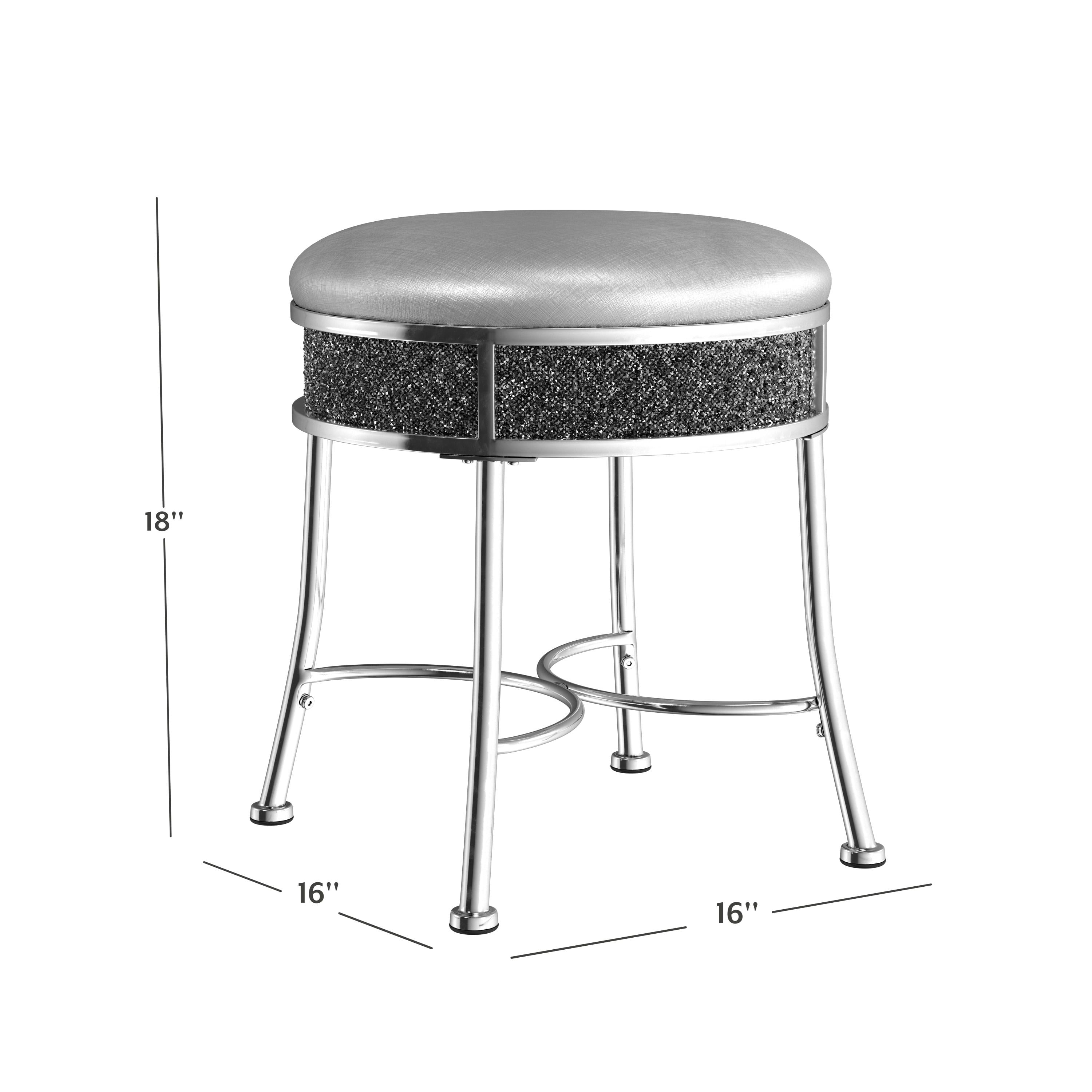 Hillsdale Roma Vanity Stool