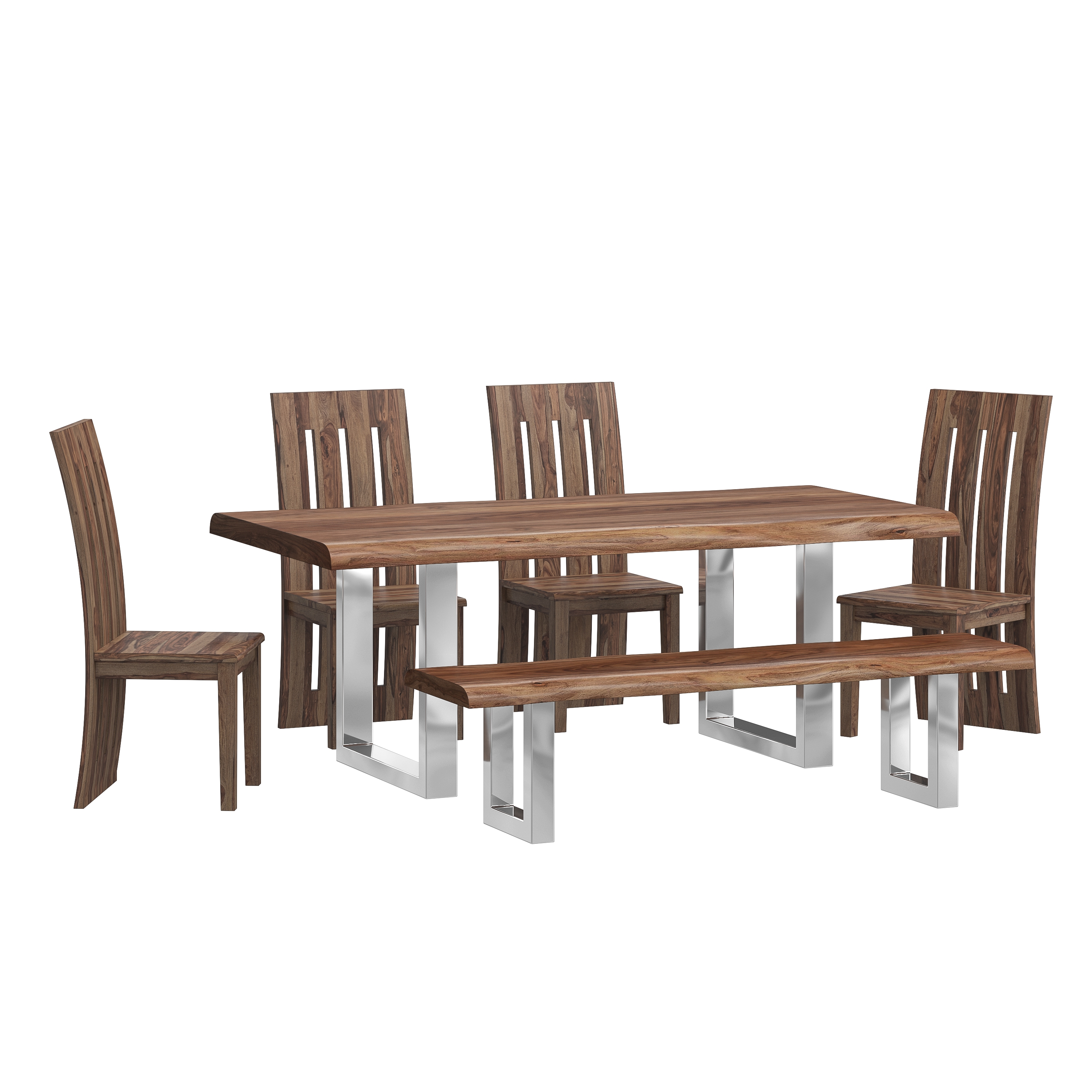 HH2 Home Home Creations Luxe 6-Piece Dining Set