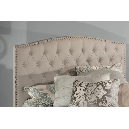 Lila Upholstered Queen Headboard and Frame