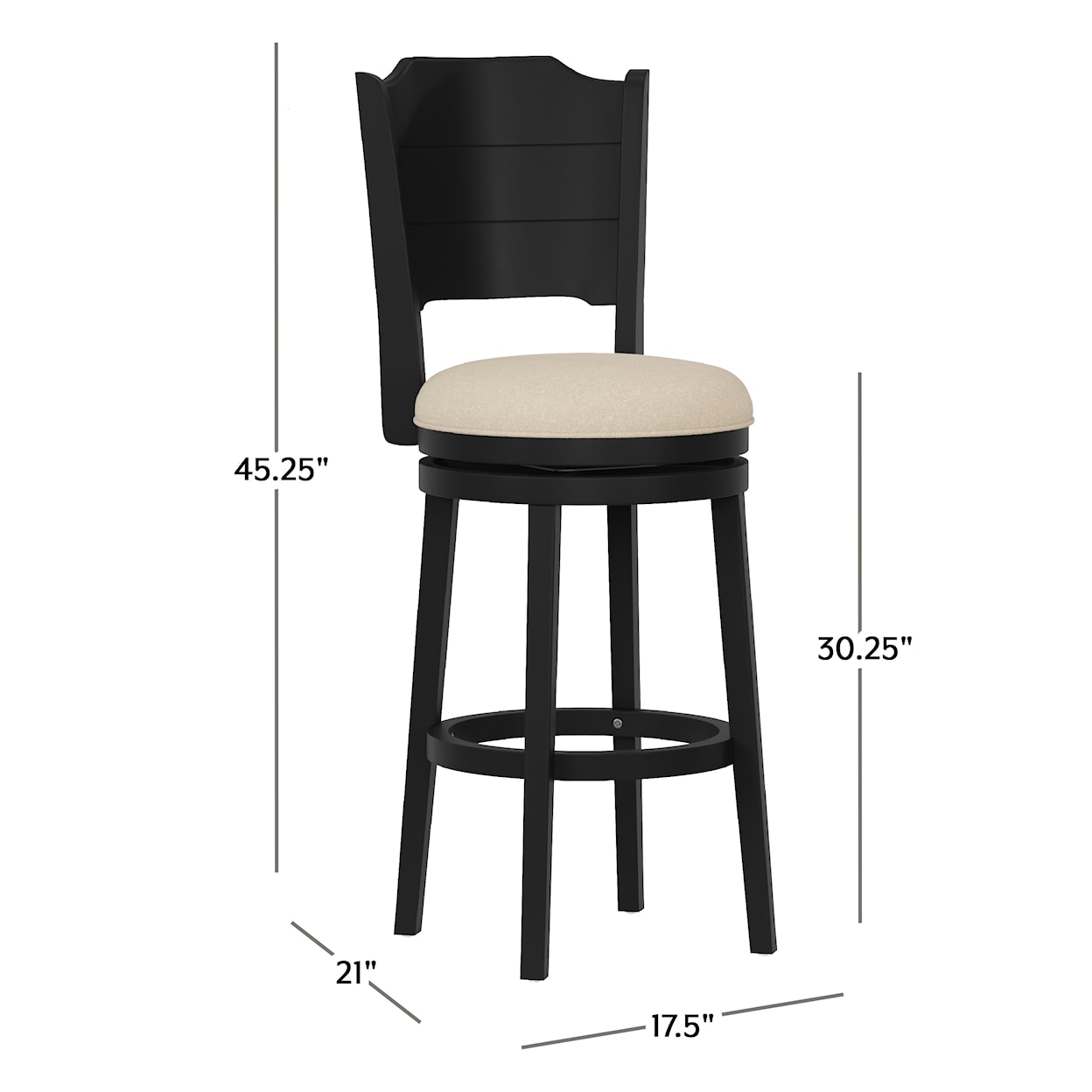 Hillsdale Clarion Counter and Bar Stools