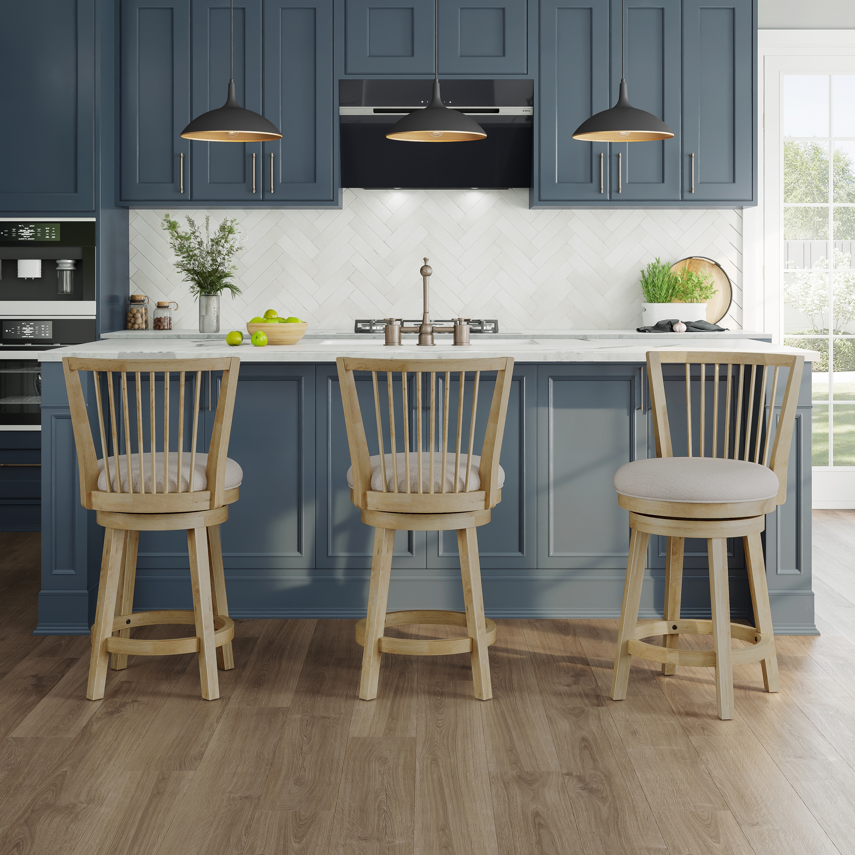 HH2 Home Garlington Adjustable Height Stool