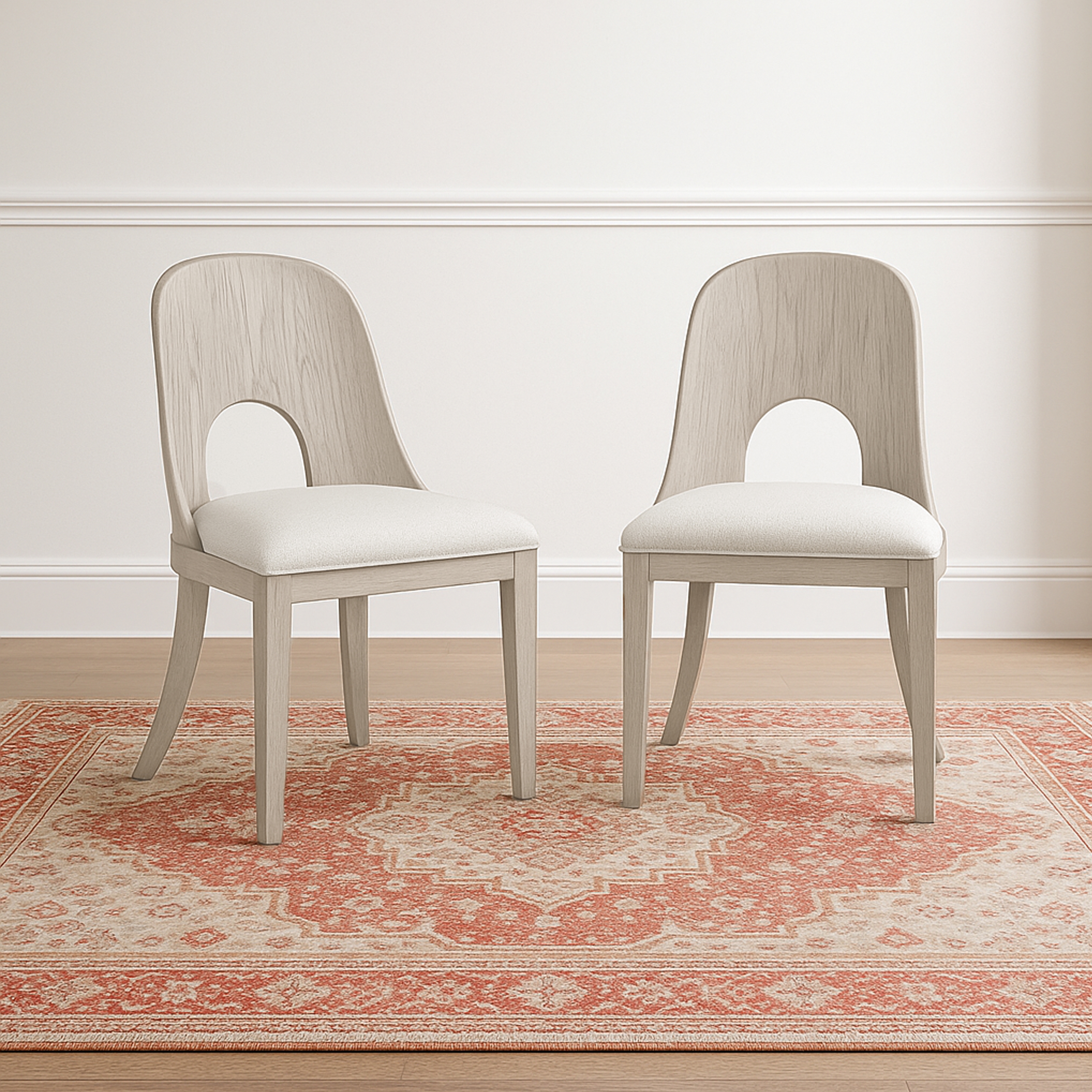 HH2 Home Home Creations Niamh Set of 2 Dining Chairs