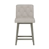 Hillsdale Uniquely Yours Tufted Adjustable Swivel Stool