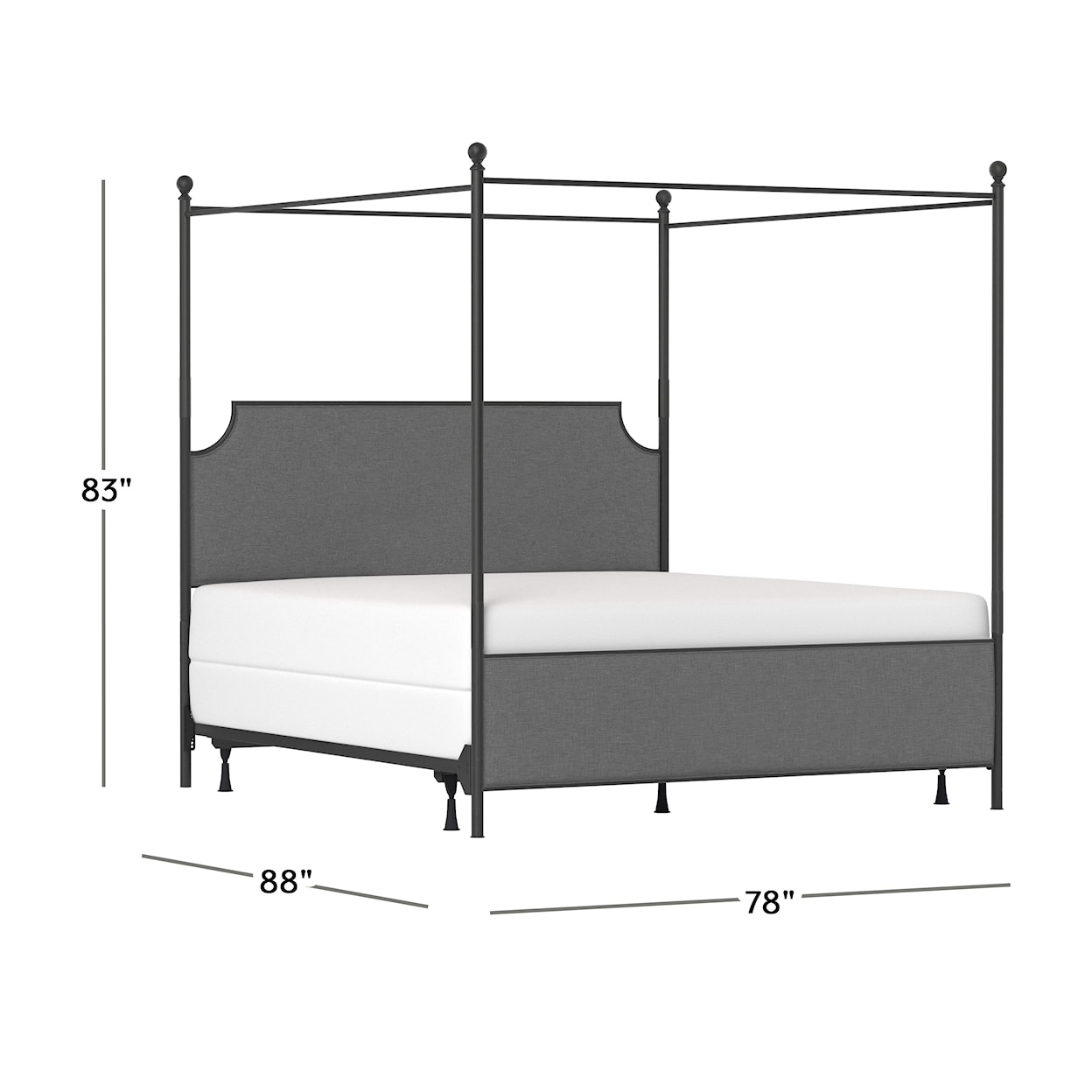 Hillsdale McArthur King Canopy Bed