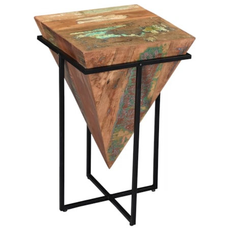 Geometric Accent Table
