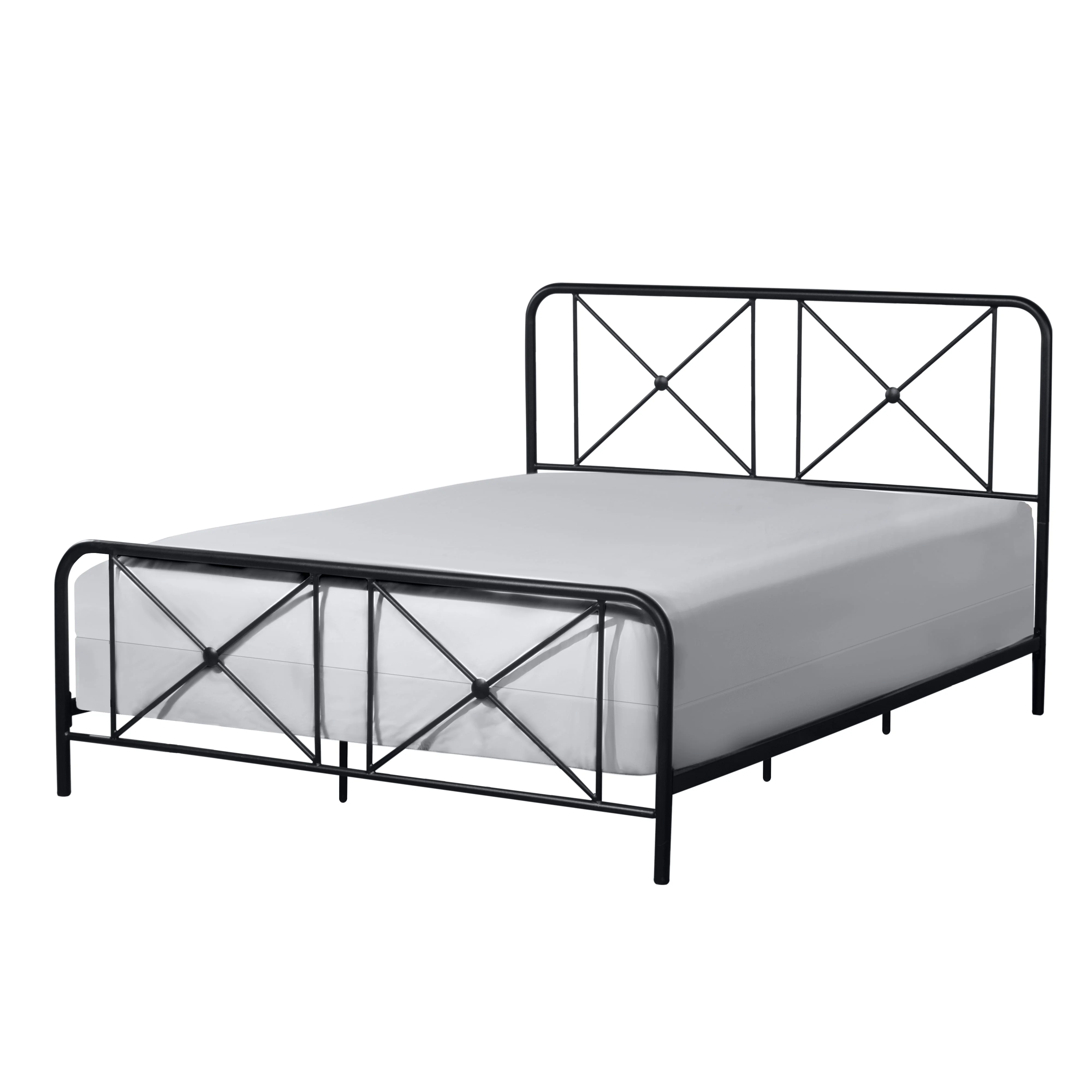 Hillsdale Williamsburg 2585500 Contemporary Metal Queen Bed with