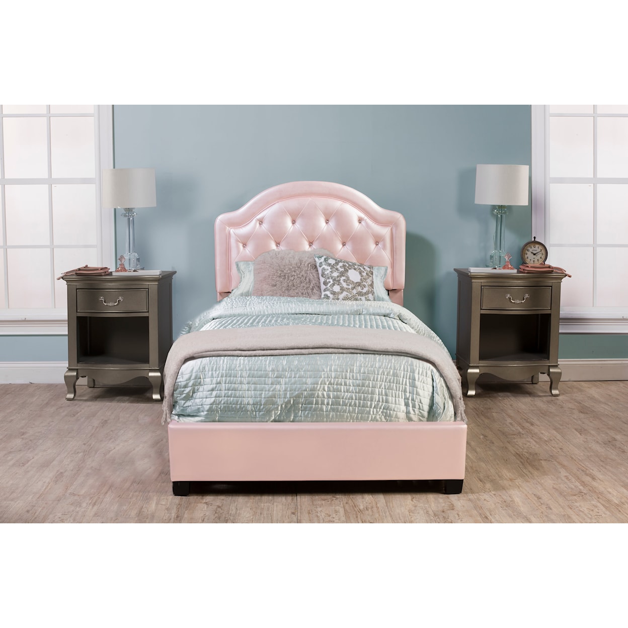 Hillsdale Karley Twin Upholstered Bed