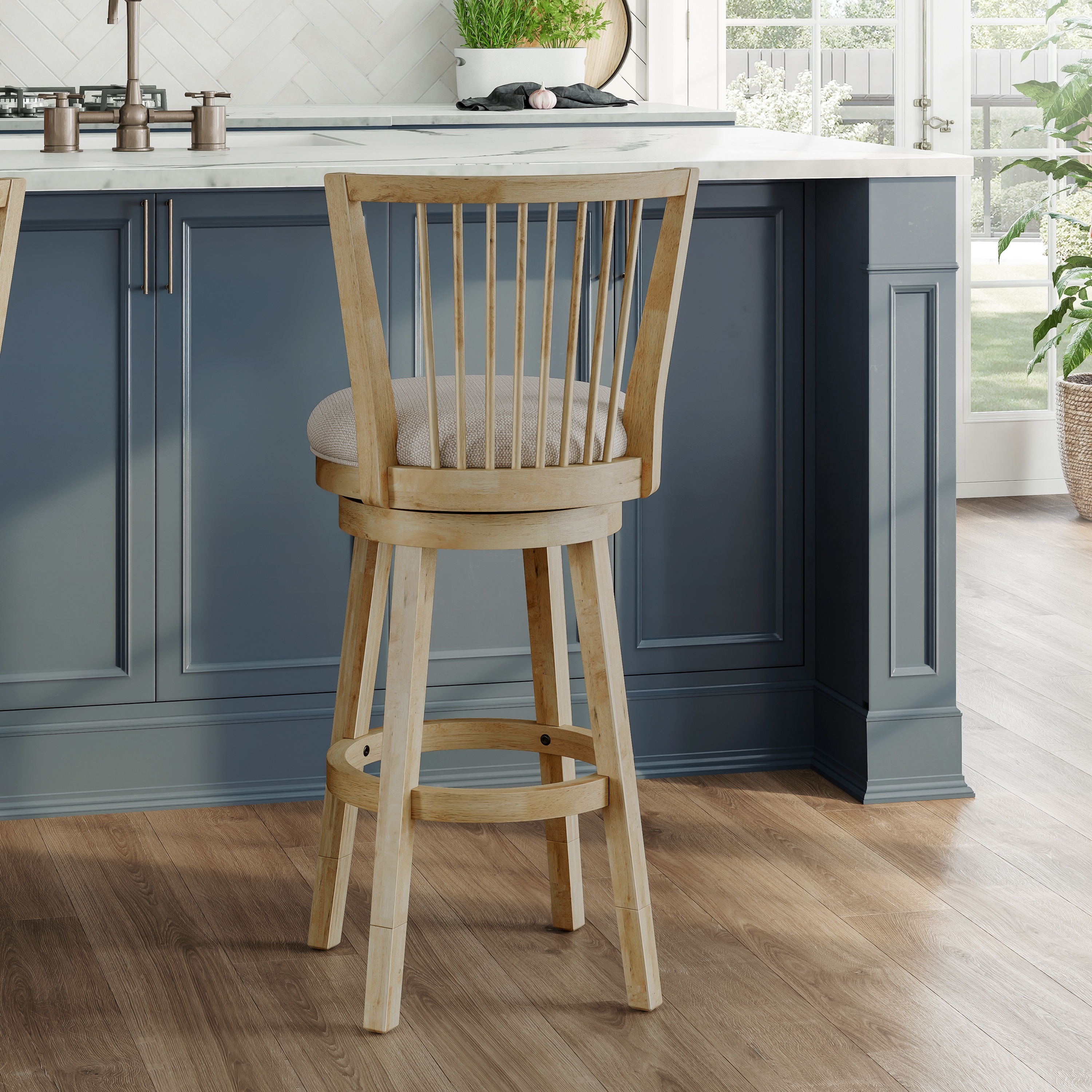 HH2 Home Garlington Adjustable Height Stool