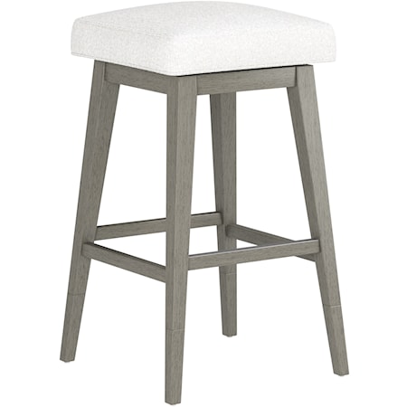 Backless Adjustable Swivel Stool