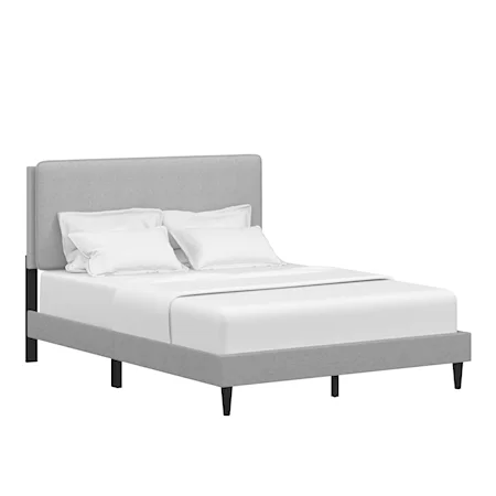 Contemporary Upholstered Queen Bed