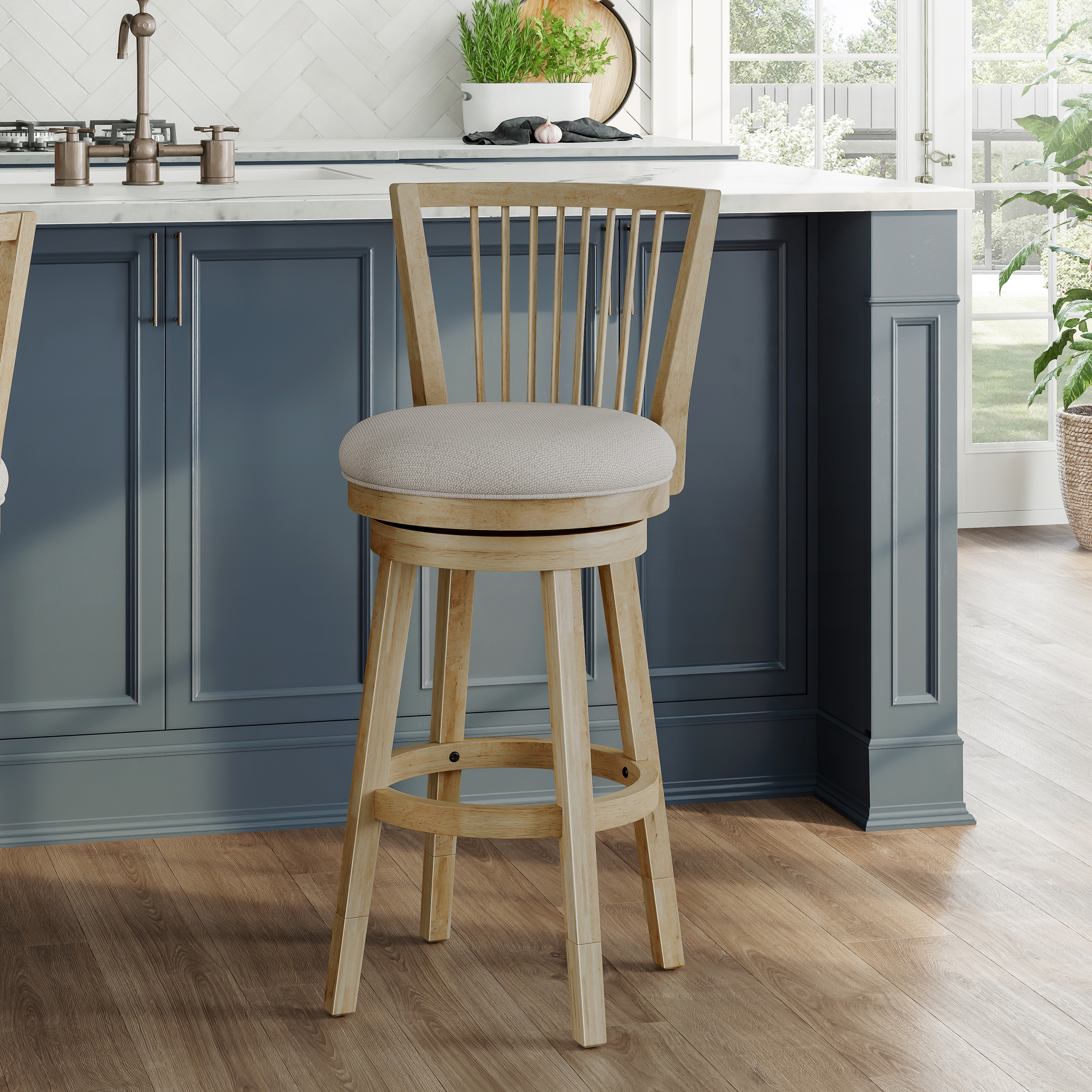 HH2 Home Garlington Adjustable Height Stool