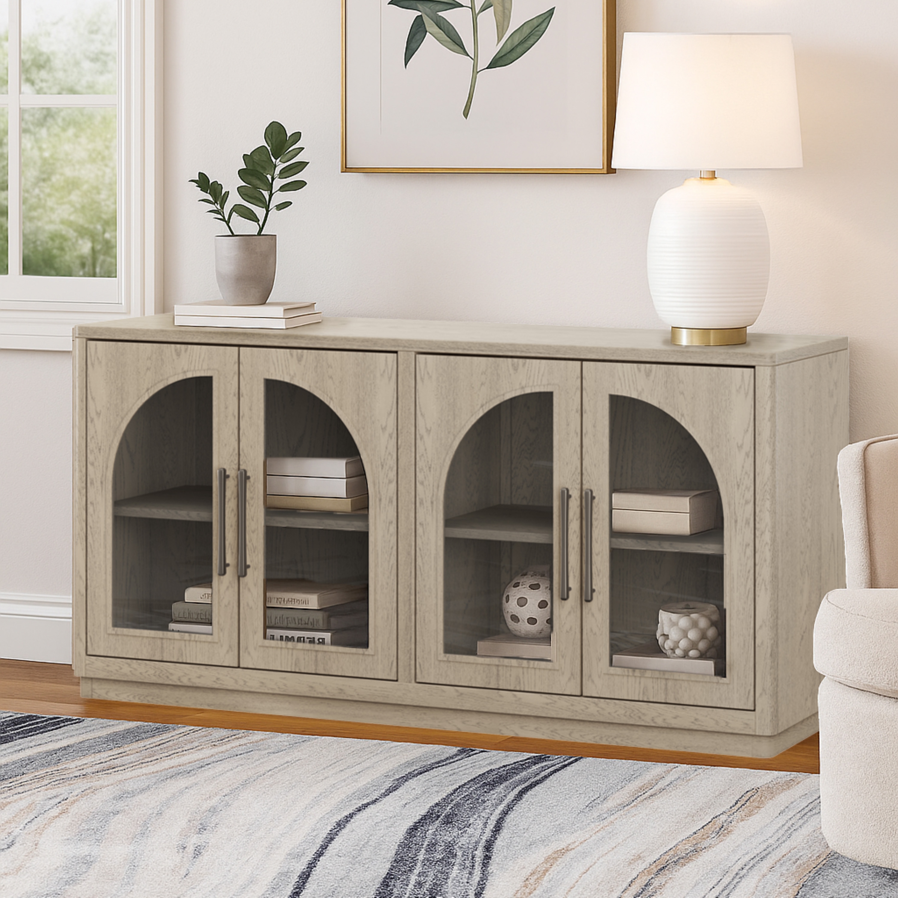 HH2 Home Home Creations Niamh 4-Door Credenza