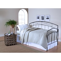 Metal Twin Size Daybed with Suspension Deck