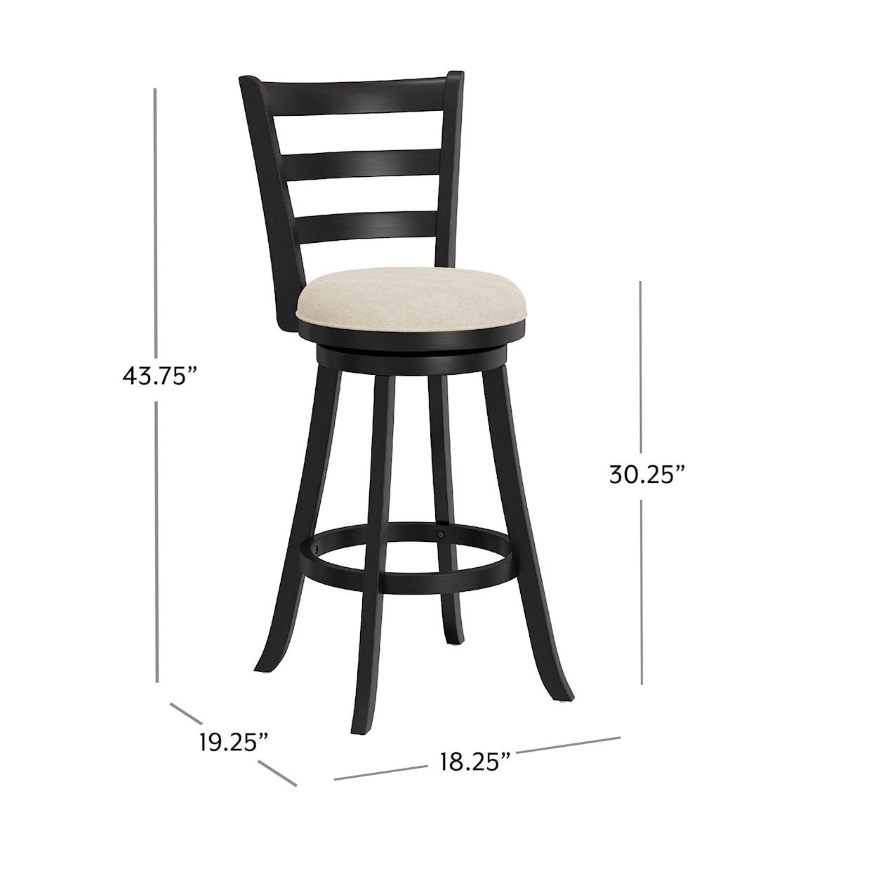 Hillsdale Laymon Counter and Bar Stools