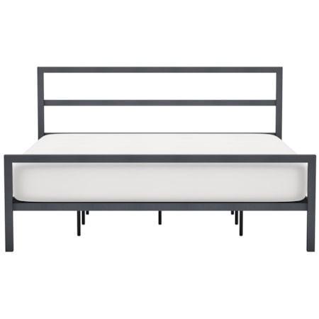 Metal King Bed