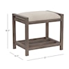 Hillsdale Amelia Vanity Stool