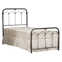 Jocelyn Twin Metal Bed with Frame