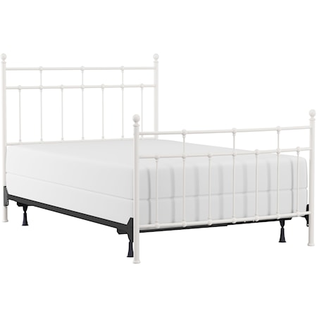 Providence Metal Full Bed with Spindle and Casting Design