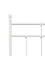 Hillsdale Providence Traditional Metal Full Bed with Spindle and Casting Design