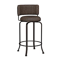 Northgate Commercial Grade Metal Bar Height Swivel Stool