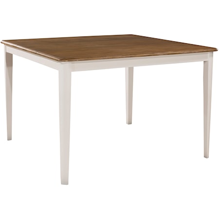 Transitional Counter Height Extension Dining Table