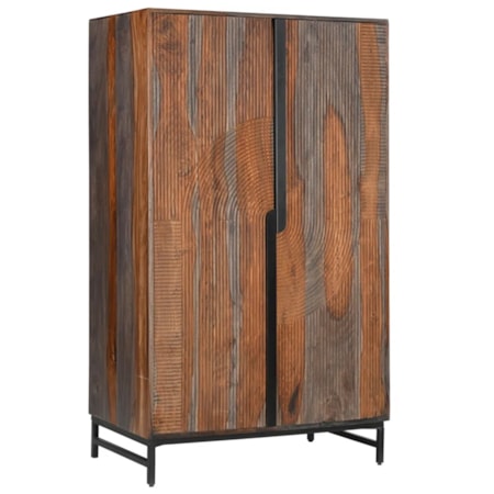 2-Door Wine Cabinet
