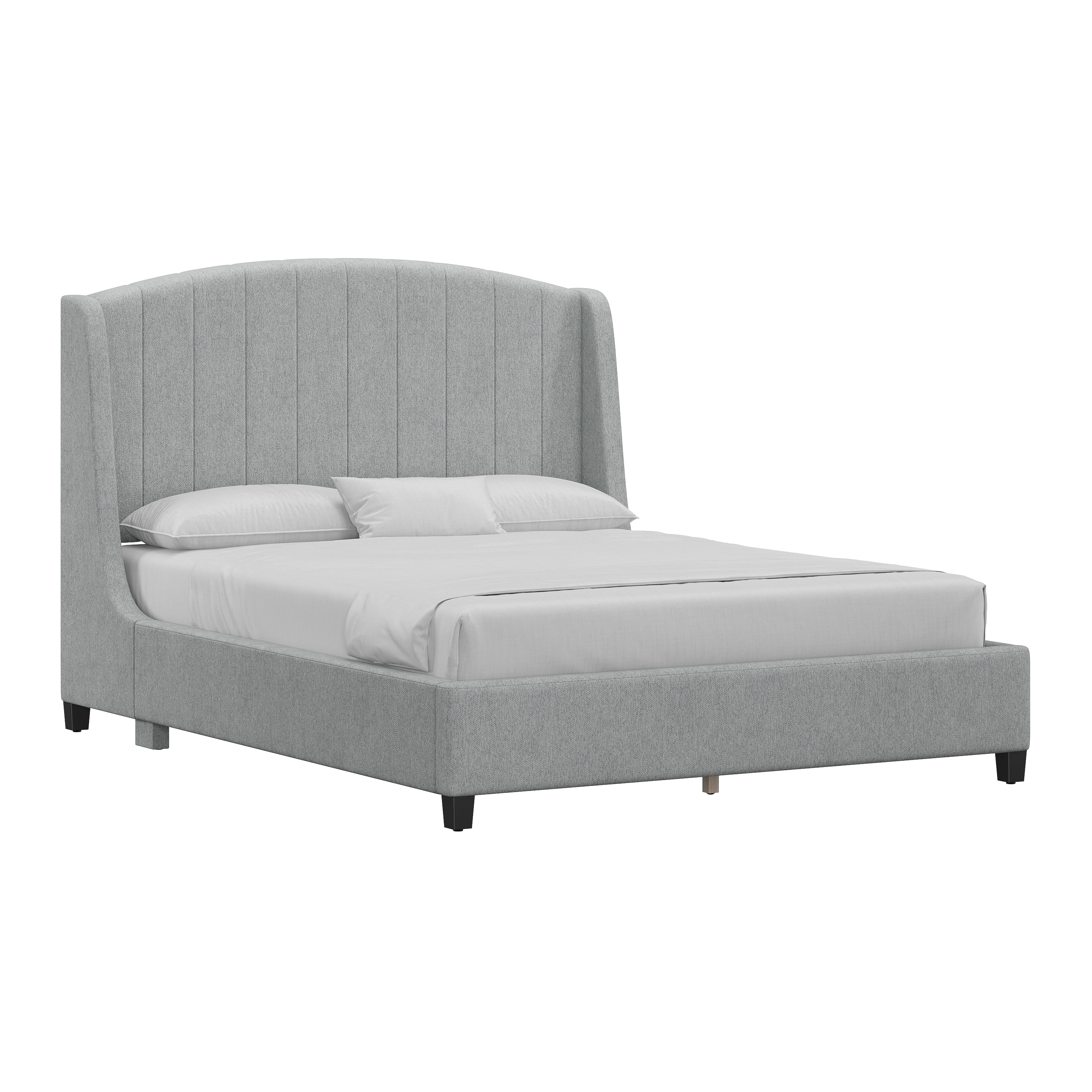 HH2 Home Copestone Winged Queen Platform Bed