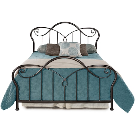 Metal King Bed with Frame